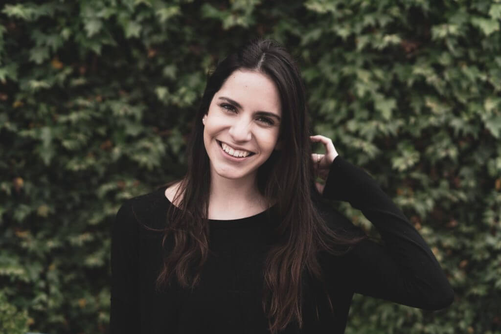 closeup photography of woman smiling