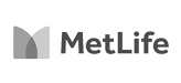 Logo of MetLife, known for their insurance, annuities, and employee benefit programs