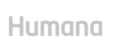 Logo of Humana, known for their health insurance products and services